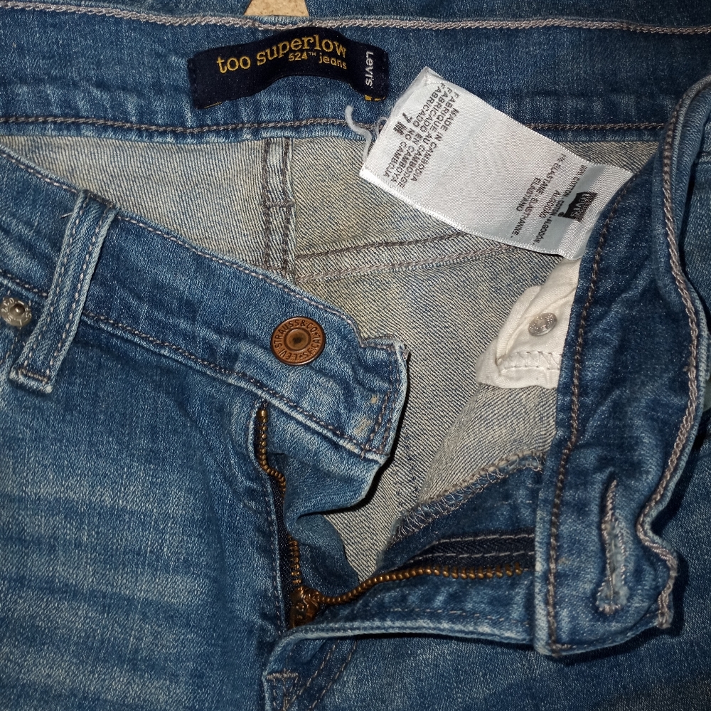 Levi 524 jeans, size 7